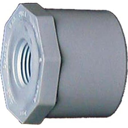 Genova Genova Products .75in. X .50in. PVC Sch. 40 Reducing Bushing  34275 34275